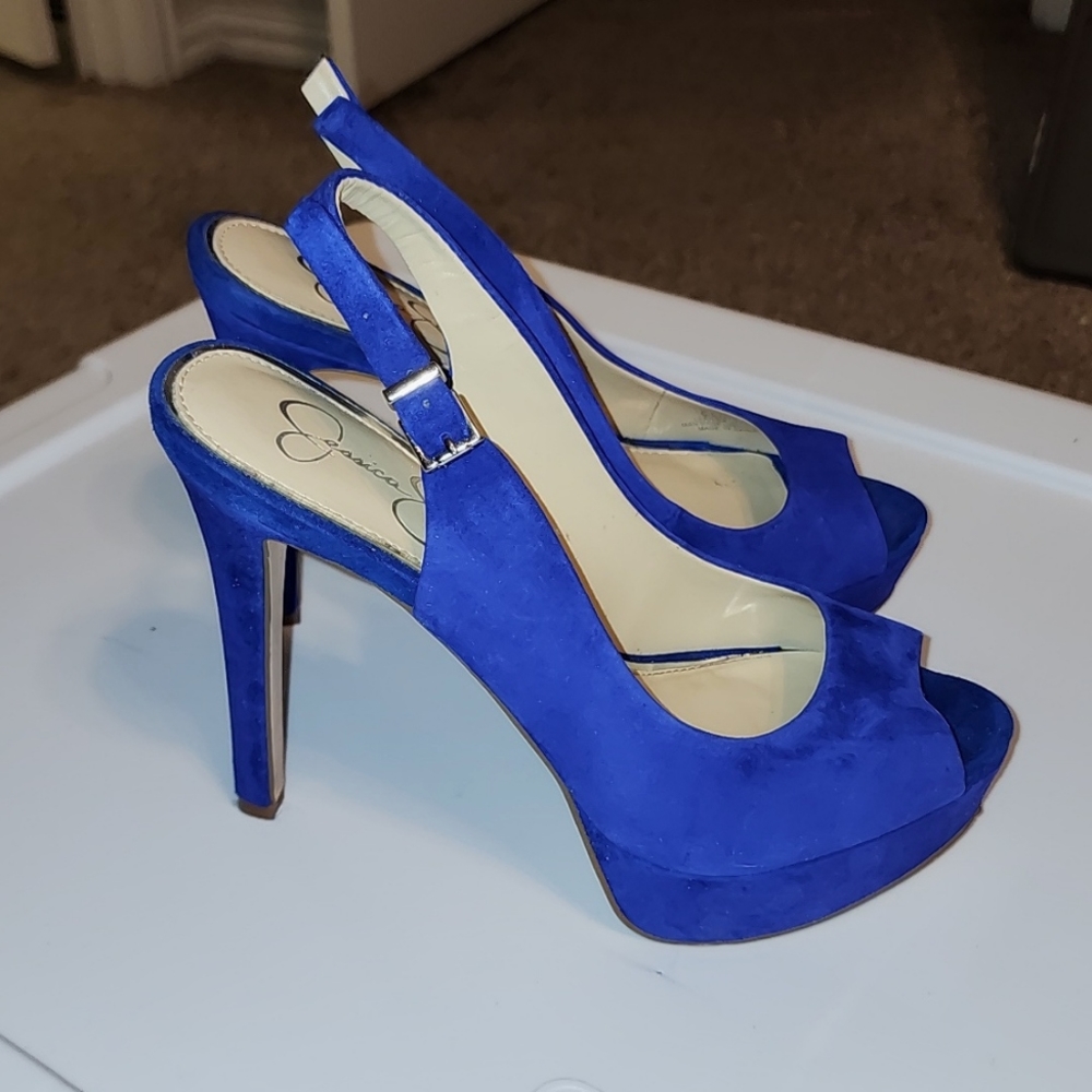 Jessica Simpson JP- Bisano Brilliant Blue